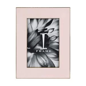 4" x 6" - iFrame Die Cast Pastel Pink Photo Frame