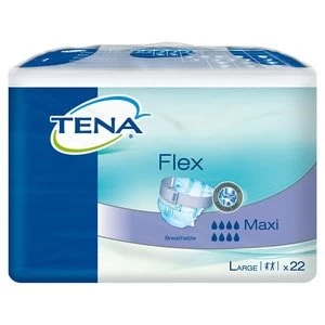 TENA Flex Belted Incontinence Pant Maxi Size Large 22 Pack
