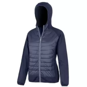 Spiro Womens/Ladies Zero Gravity Showerproof Jacket (XL) (Navy)
