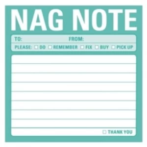 Knock Knock Nag Note Sticky Notes