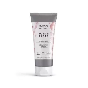 I Love Cosmetics Naturals Rose & Argan Hand Cream 100ml
