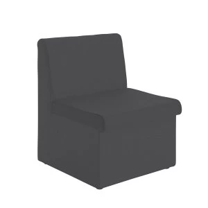 Dams Alto Modular Reception Seating without Arms - Charcoal