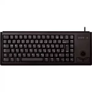 CHERRY G84-4400LPBDE-2 Corded Keyboard German, QWERTZ Black