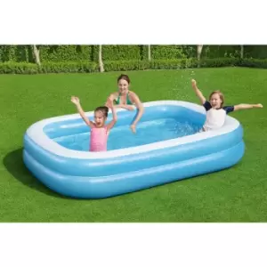Bestway - Paddling Pools 269x175cm with Repair Kit Kids Inflatable Swimming Pool Vinyl