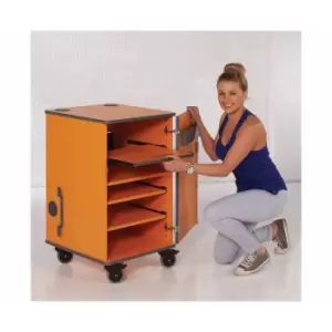Metroplan Multi-Media Projector Cabinet, Orange