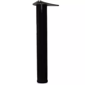 GTV - Adjustable Breakfast Bar Worktop Support Table Leg 710mm - Colour Black - Pack of 1