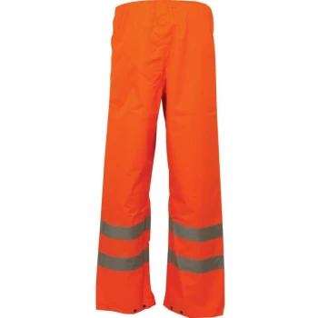 Hi-vis Trousers (EN20471) Orange - XL - Sitesafe