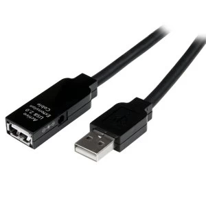 15m USB 2.0 Active Extension Cable - M/F