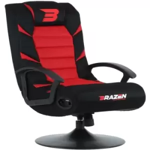 Brazen Gaming Chairs - BraZen Pride 2.1 Bluetooth Surround Sound Gaming Chair - Red