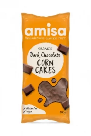 Amisa Dark Chocolate Corn Cakes 100g