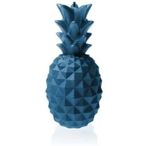 Dark Blue Medium Pineapple Candle
