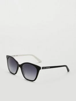 Calvin Klein American Essentials Wayfarer Sunglasses - Black