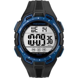 Timex TW5K94700 Mens Marathon Watch with Resin Strap BlackBlue