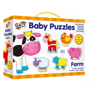 Galt Toys - New Baby Puzzles Farm