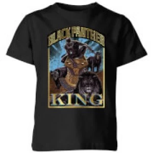 Marvel Black Panther Homage Kids T-Shirt - Black - 9-10 Years