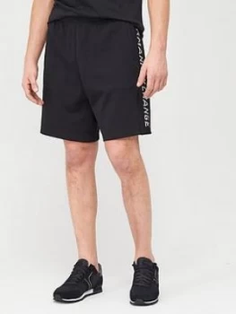 Armani Exchange Taping Logo Jersey Shorts Black Size S Men