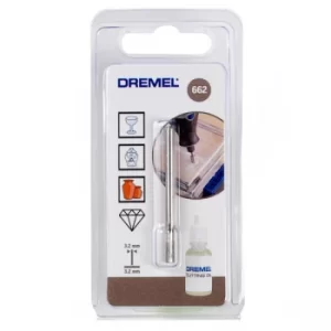 Dremel 26150662JB 662 3.2mm Glass Drill Bit