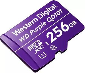 Western Digital WD Purple SC QD101 256GB MicroSDXC Memory Card WDD256G1P0C