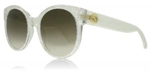 Gucci 0035S Sunglasses Silver 007 54mm
