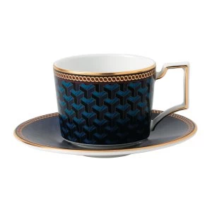 Wedgwood Byzance Espresso Cup and Saucer Set
