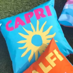 Capri Outdoor Cushion Multi / 43 x 43cm / Polyester Filled