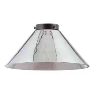 Inlight Algol Coolie 250mm Easyfit Lamp Shade Smoke Glass
