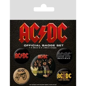 AC/DC - Logo Badge Pack