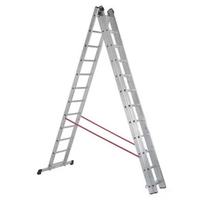 Draper Expert Combination 12 Step Aluminium Ladder To En131
