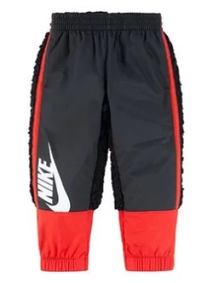 Boys, Nike Amplify Sherpa Pant, Black/Red, Size 5-6 Years