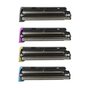 Konica Minolta 171-0524-001 Multi Pack B/C/M/Y Laser Toner Ink Cartridges
