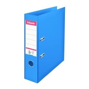 Esselte 75mm Lever Arch File Polypropylene A4 Blue Pack of 10 48065