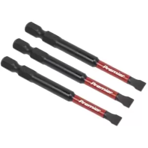 AK8252 Slotted 5.5mm Impact Power Tool Bits 75mm - 3pc - Sealey