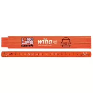 Wiha Longlife Electrician's Folding Ruler 2m