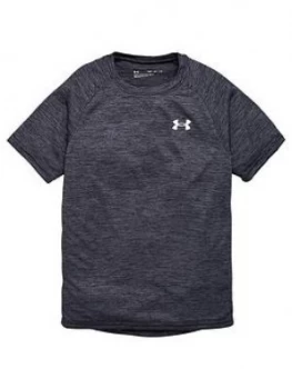 Urban Armor Gear Boys Tech 2.0 Short Sleeve T-Shirt - Black, Size XL=13-15 Years