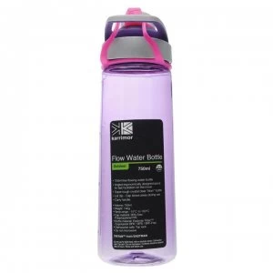 Karrimor 750ml Flow Water Bottle - Purple