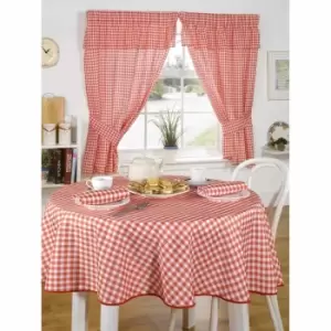 Green & Sons Molly Tablecloth 63" Red