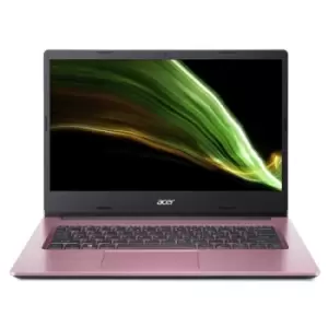 Acer Aspire 1 A114-33-C2ER N4500 Notebook 35.6cm (14") Full HD Intel Celeron N 4GB DDR4-SDRAM 64GB Flash WiFi 5 (802.11ac) Windows 10 Home S Pink