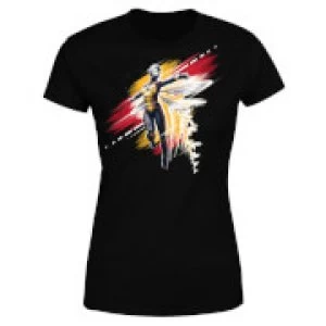 Ant-Man And The Wasp Brushed Womens T-Shirt - Black - 4XL