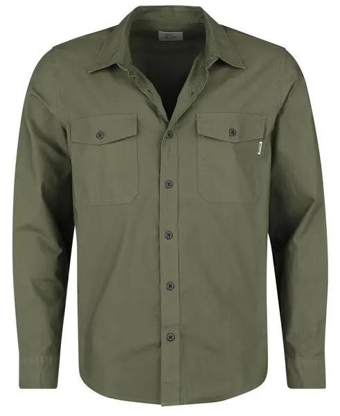 Vintage Industries Boston Shirt, green, Size M