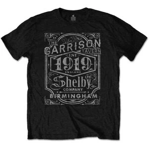Peaky Blinders - Garrison Pub Mens Small T-Shirt - Black