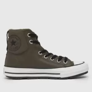 Converse Brown All Star Berkshire Boys Youth Trainers