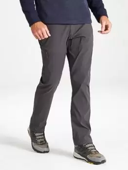 Craghoppers Kiwi Pro II Trousers - Lead, Lead, Size 36, Men