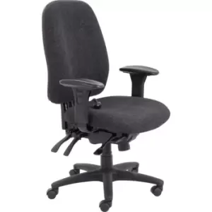 24-HOUR Operator Chair Charcoal