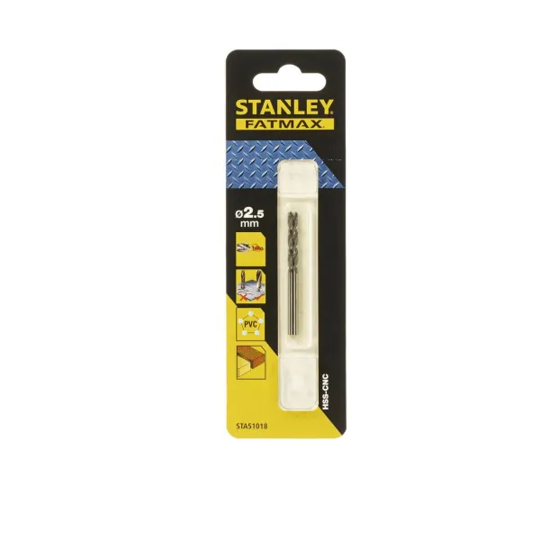 Stanley Fatmax Bullet Metal Drill Bit 2.5mm - STA51018-QZ