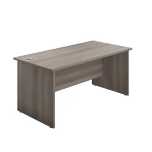 1600 X 800 Panel Rectangular Desk Grey Oak