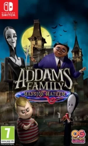 The Addams Family Mansion Mayhem Nintendo Switch Game