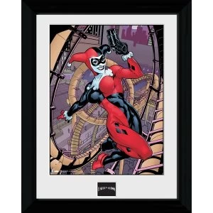 Batman Harley Quinn Framed Print