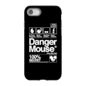 Danger Mouse 100% Secret Phone Case for iPhone and Android - iPhone 8 - Tough Case - Gloss