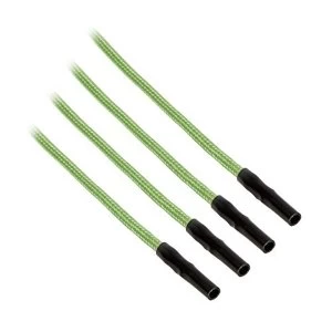 CableMod ModFlex Sleeved Cable Light Green 40cm 4 Pack