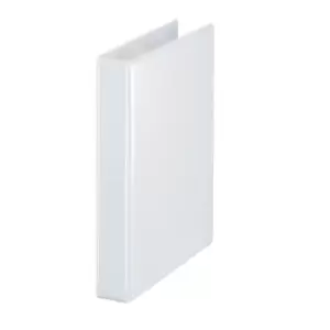 A4 Presentation Binder, White, 25MM 2D-RING Diameter - Outer Carton of 10
